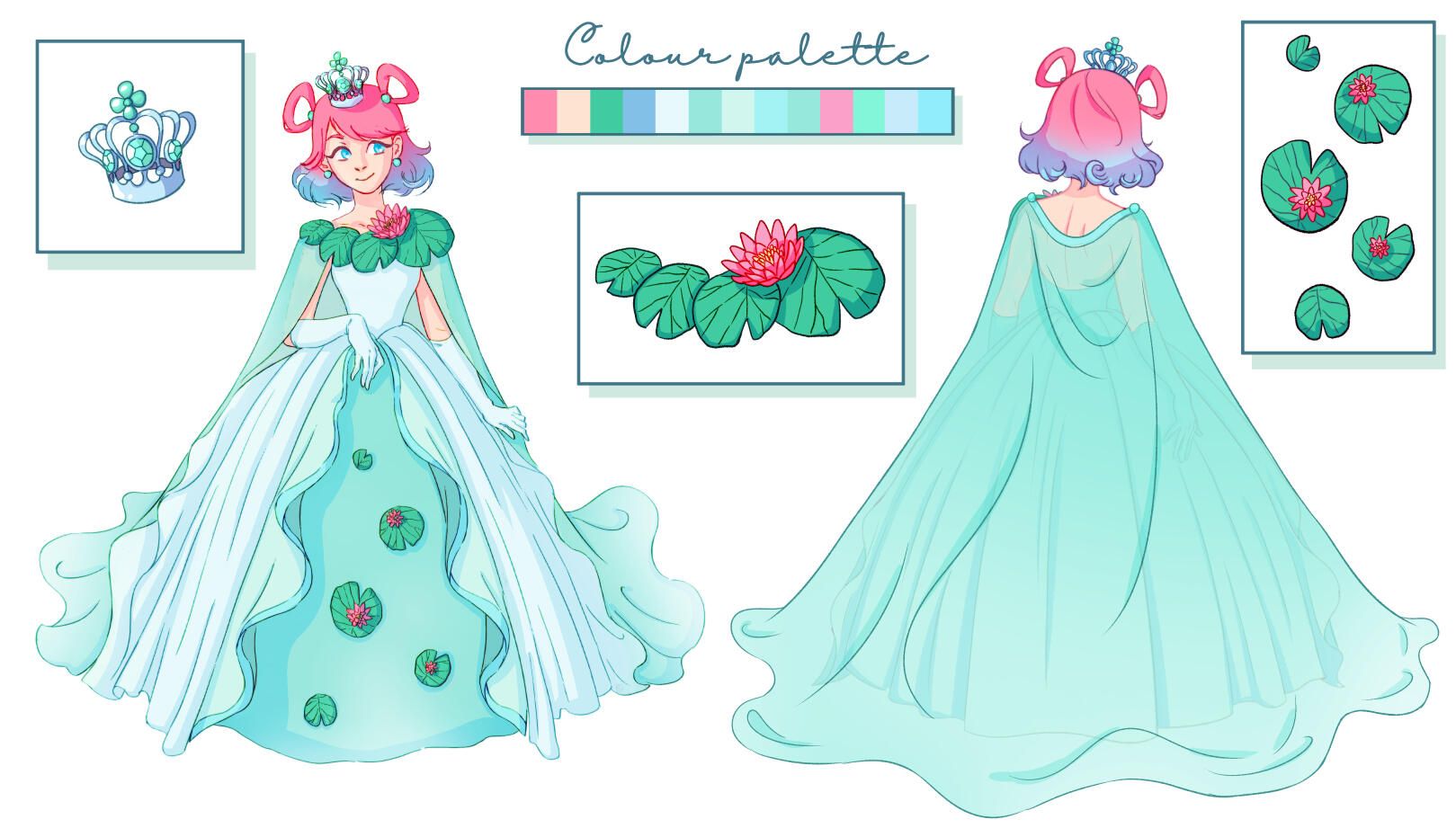 Froppico Princess Character Design Froppico Princess Character Design